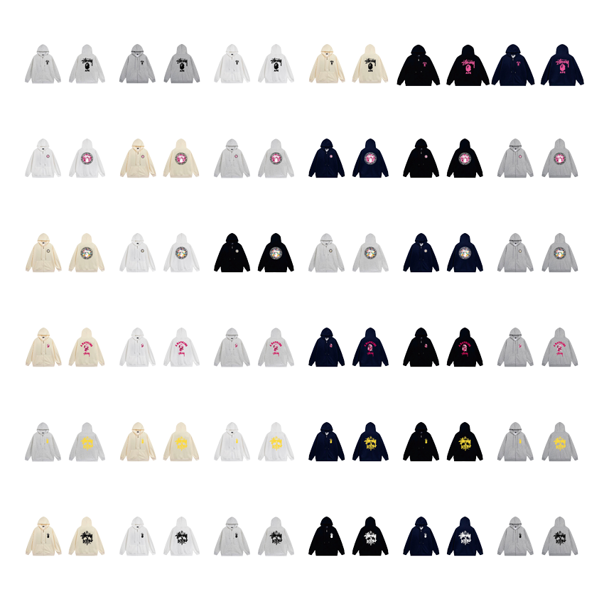 STU hooded sweatshirt collection 9
